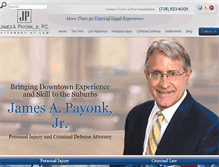 Tablet Screenshot of payonklaw.com